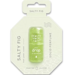 Beauty Made Easy� - Solid drop perfume - fresh green coastal - Salty Fig