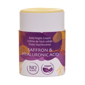 Beauty Made Easy - Solid Nigth Cream - Saffron & Hyaluronic 