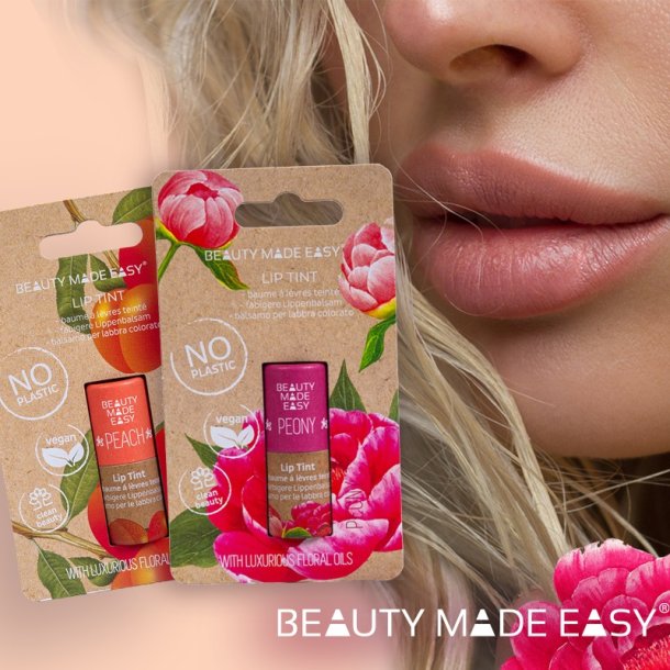 Beauty Made Easy - Lip balm  tint - Peony