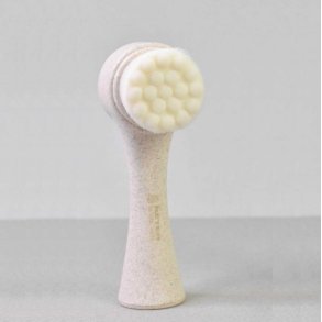 BETER NATURAL FIBER - 2-i-1 Ansigtsbrste - Beigefarvet