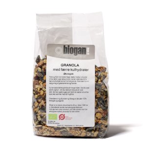 biogan - Organic granola - fewer carbohydrates