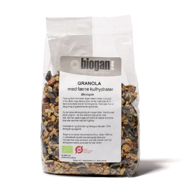 biogan - Organic granola - fewer carbohydrates