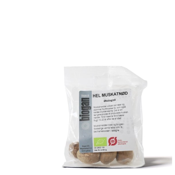 biogan - Whole organic nutmeg