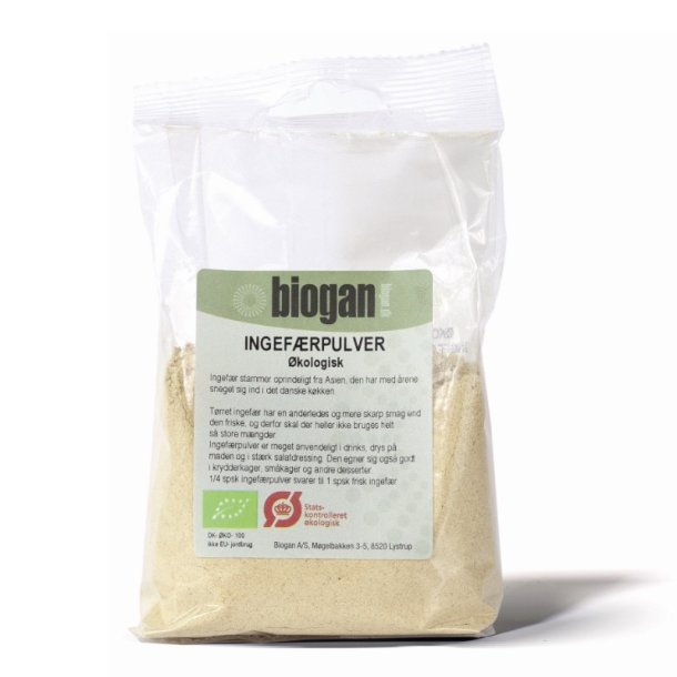 biogan - Bio-Ingwerpulver
