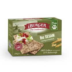 biogan - Burger - Organic crispbread - sesame