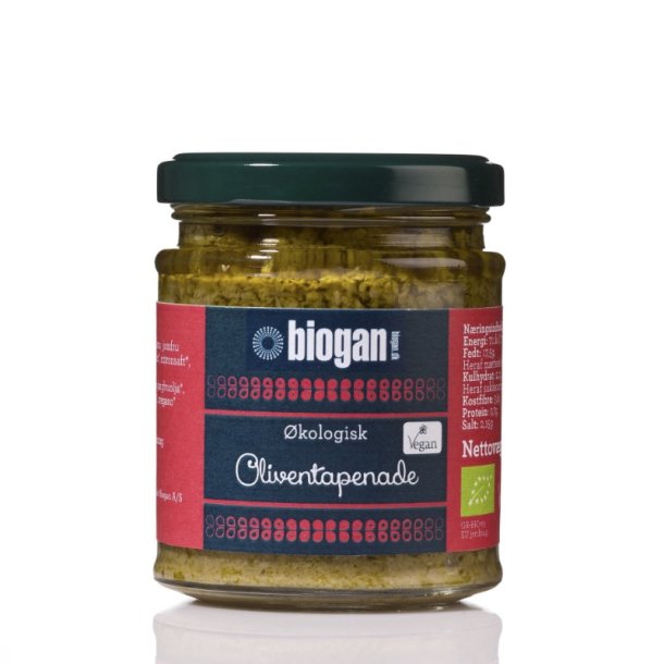 biogan - kologiske oliventapenade