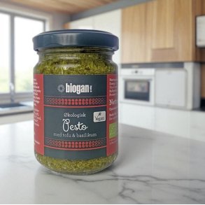 biogan - Ekologisk pesto - tofu och basilika