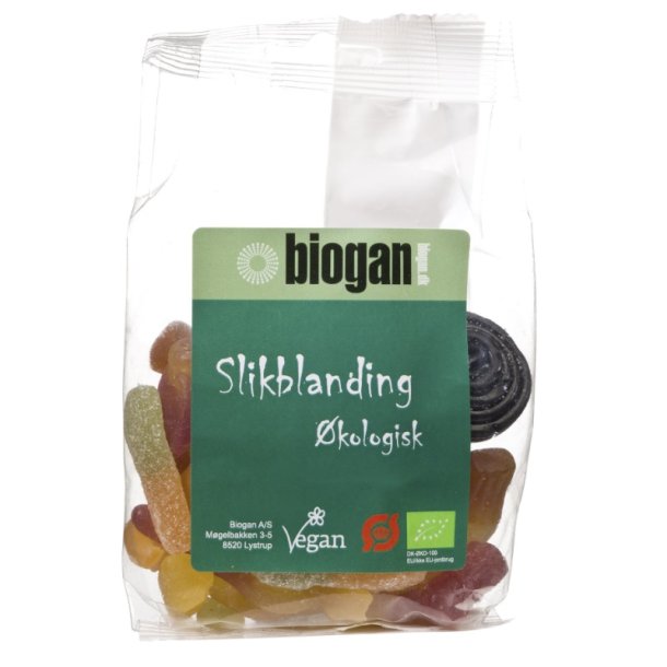 biogan - kologiske slik blanding - vegan
