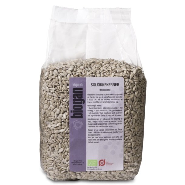 biogan - kologiske solsikkekerner 1kg
