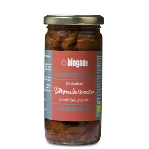 biogan - Ekologiska soltorkade tomater i rtolja