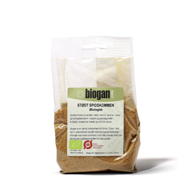biogan - kologisk stdt spidskommen