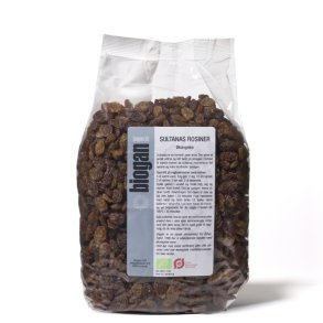 biogan - Ekologiska sultanrussin 500g