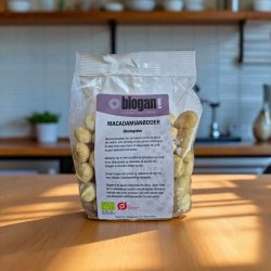 biogan - kologiske macadamiandder 400g