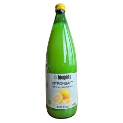 biogan - Organic lemon juice