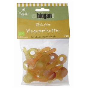 biogan - Organic gummy pacifiers - vegan