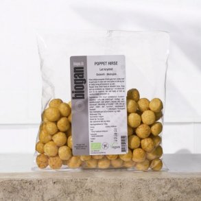 biogan - Ekologiska poppade hirsbollar