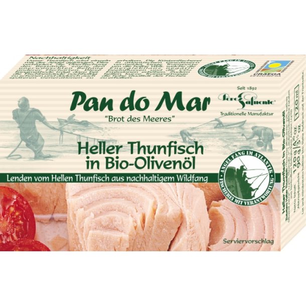 biogan - Pan do Mar - Lichte Tonijn in biologische olijfolie