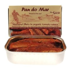 biogan - Pan do Mar - Mackerel in organic olive oil &amp; tomato sauce