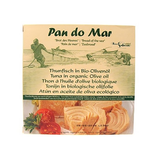 biogan - Pan do Mar - Tuna in organic olive oil - Bulk purchase 525g