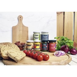 biogan - kologisk pesto - tofu &amp; soltrrede tomater