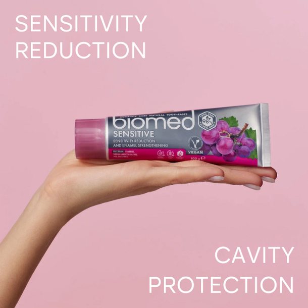 biomed sensitive enamel strengthening and sensitivity reduction
