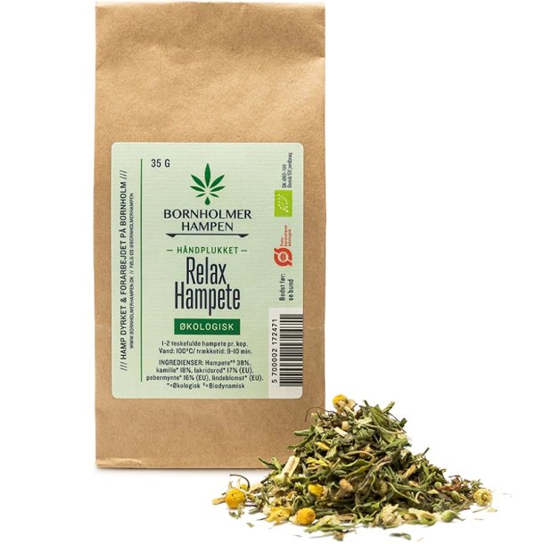 Bornholmerhampen - Organic Nordic herbal tea - Relax