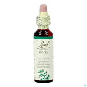 Bach� ORIGINAL FLOWER REMEDIES - Hulst (Holly) 27% alcohol - 20 ml