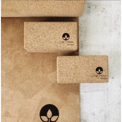 CORC YOGA - kologisk kork Yoga Blok - Stor