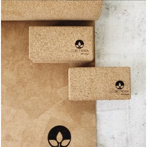 CORC YOGA - Ekologisk kork Yoga Block - Lille