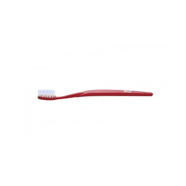 SPLAT - Complete Toothbrush Medium Red / Light Blue/ White 