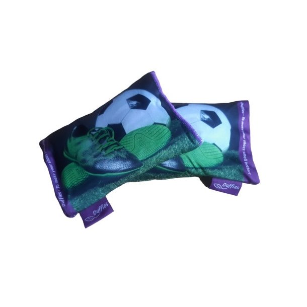 RESTPARTI - Duffies� - 2-pak duftpuder - fodbold design