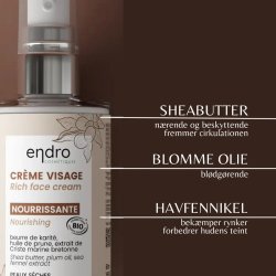 endro Cosmtiques - Bio face cream - Nourishing