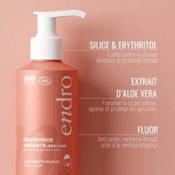 endro cosmtiques - Bio Kids toothpaste - fruit flavor