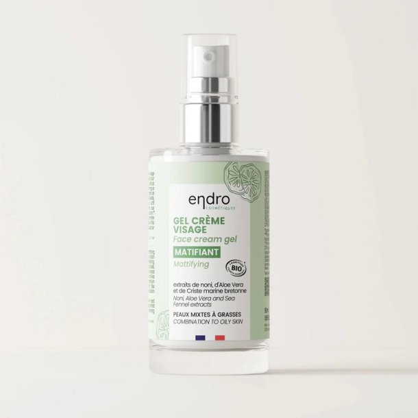 endro cosmtiques - Bio Face Cream Gel - Mattifying