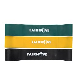 FAIR MOVE - Set of 3 Fitness bands - Light, medium &amp; strong