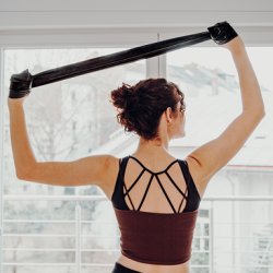 FAIR MOVE - Fitnessband Svart Strong