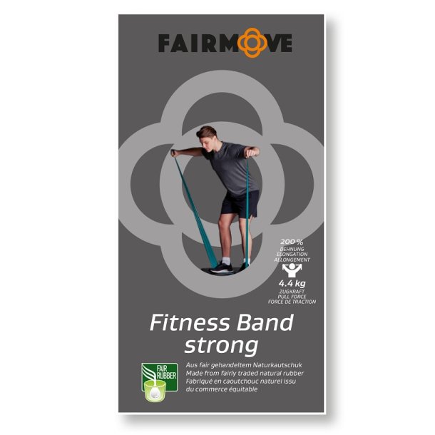 FAIR MOVE - Fitnessb�nder strong schwarz - experte 4,4 kg Zugkraft