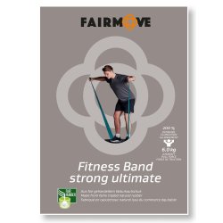 FAIR MOVE - Fitnessb�nder strong ultimate schwarz - experte 6 kg Zugkraft
