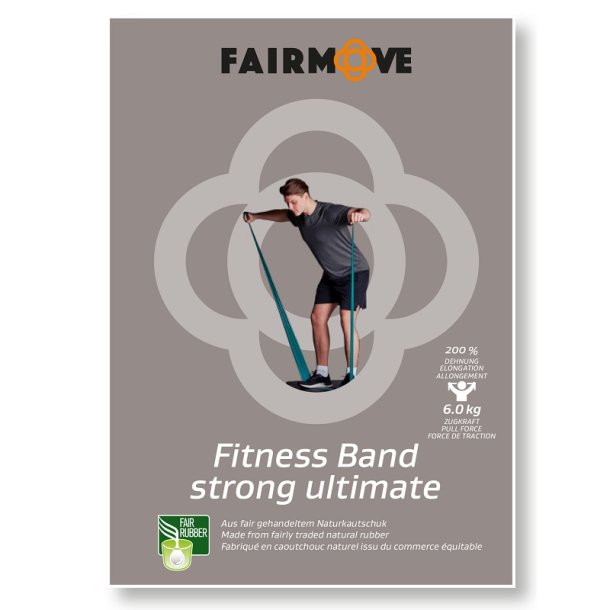 FAIR MOVE - Fitnessb�nder strong ultimate schwarz - experte 6 kg Zugkraft