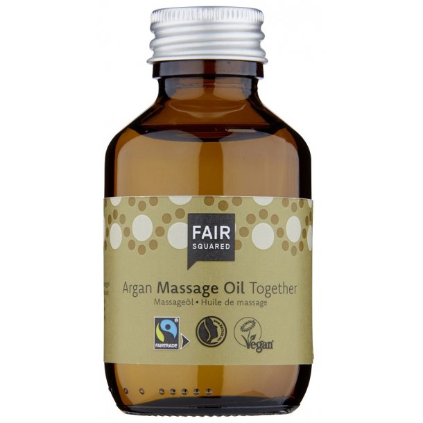 FAIR SQUARED - kologisk Argan Massage Oil Together 