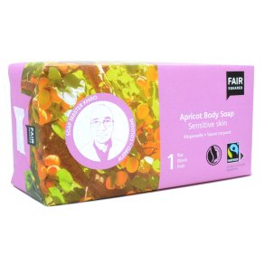 UDGR - FAIR SQUARED - Storkb 450G kologisk Abrikos Body Sbebar til Sensitive Hud