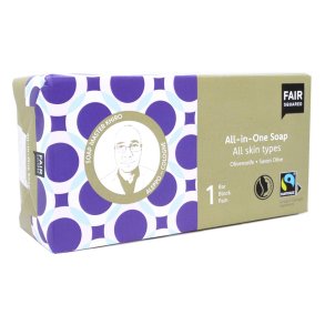 FAIR SQUARED - Storkb 450g kologisk All-In-One Oliven & l Sbebar