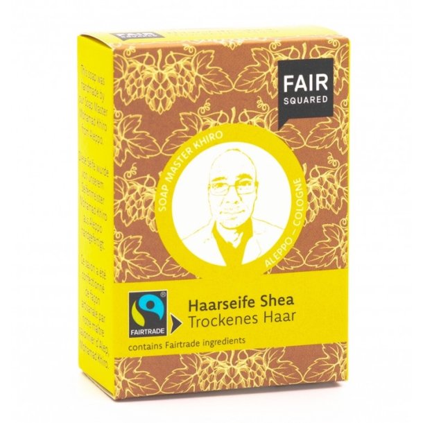 FAIR SQUARED - kologisk Shea Shampoobar UNO - Trt Hr