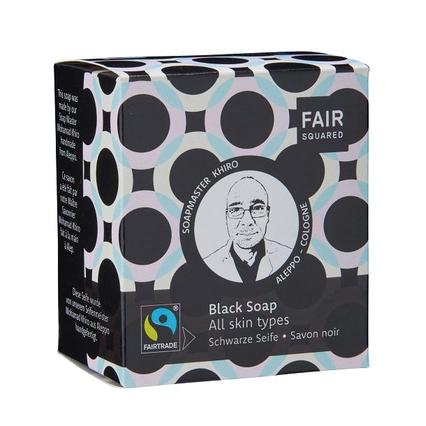 FAIR SQUARED - kologisk Charcoal Ansigtssbe til Alle Hudtyper