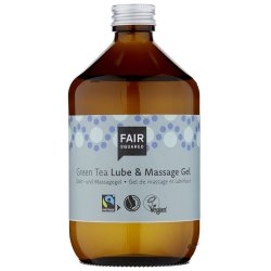 FAIR SQUARED - Green Tea Lube &amp; Massage Gel 500ml. 