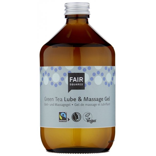 FAIR SQUARED - Green Tea Lube &amp; Massage Gel 500ml. 