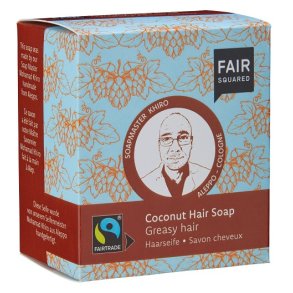 FAIR SQUARED - Ekologisk Coconut schampobar fr fet hr
