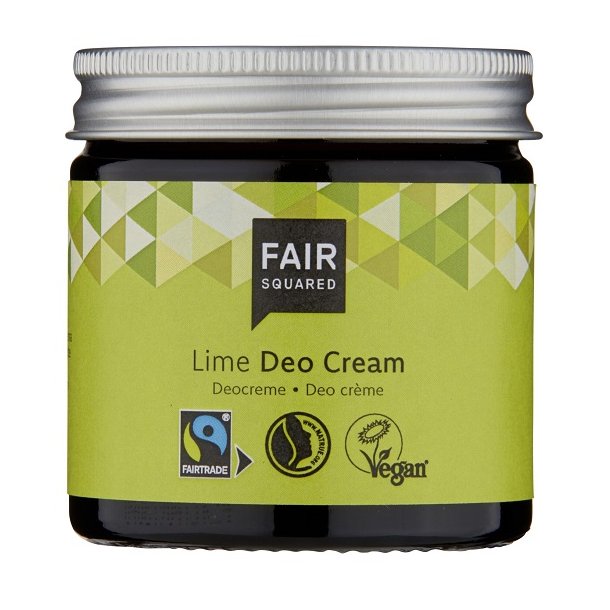 FAIR SQUARED - Lime Creme Deodorant - Zero Waste