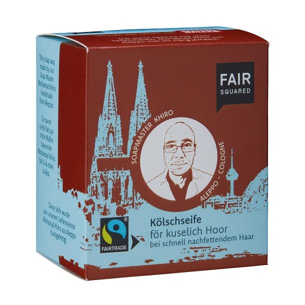 FAIR SQUARED - kologisk l Shampoobar til Fedtet Hr