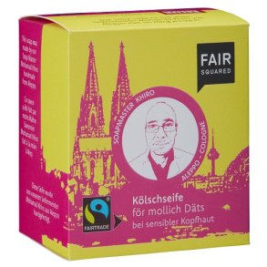 FAIR SQUARED - Ekologisk l Shampoobar fr Knslig hrbotten